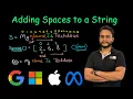 Adding Spaces to a String Leetcode 2109