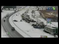 RAW Traffic cameras show 26-vehicle crash on I-35