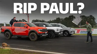 We drag race 3 utes/bakkies/pick ups to see if there's a new king