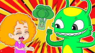 Eat Healthy with Groovy! 🥦🍎 | Healthy Habits for Kids | Groovy The Martian