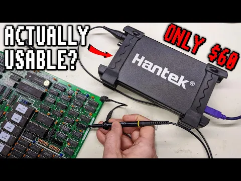 Download MP3 How good can a new $60 oscilloscope actually be? (Hantek 6022BE Review)
