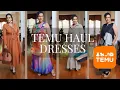 TEMU HAUL REVIEW SPRING SUMMER DRESSES