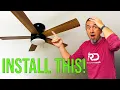 Ceiling Fan Installation for FIRST TIME DIYers