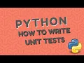 Python Tutorial Write your first unit test case