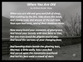 When You Are Old by William Butler Yeats read by Colin Farrell
