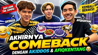 AKHIRNYA VIDEO BERSAMA AKIDDOS & AFIQKENTANG 🥹 CEREAL AQILICIOUS LIMITED EDITION 😂