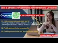 Java 8 Stream API Commonly Interview Question Common Element Department by grouping 2nd max employee