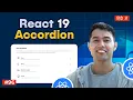 React Project Dynamic Accordion in React 19