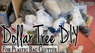 ASMR DIY Dollar Tree DIY Plastic Bag Dispenser