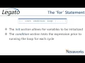 Program Flow Part 3 Loops - A Legato Short Tutorial