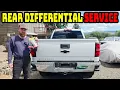 Rear Differential Service 2014 Chevy Silverado 1500