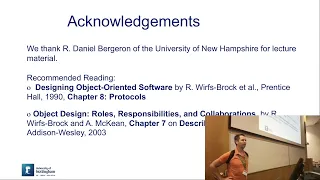 Object-Oriented Design Protocols Part 2 and Design Patterns Part 1