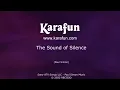 The Sound of Silence - Disturbed | Karaoke Version | KaraFun