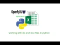 2 create new excel file by python