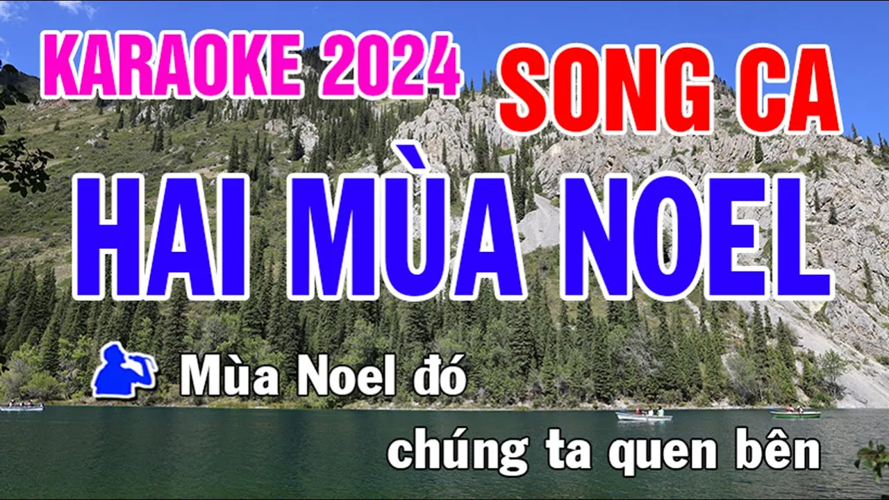 Hai Mùa Noel Karaoke Song Ca Nhạc Sống - Phối Mới Dễ Hát - Nhật Nguyễn