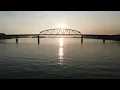 Muscatine Hazy Sunrise along Mississippi 26