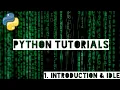 Python Tutorials for Beginners 1 - Introduction IDLE