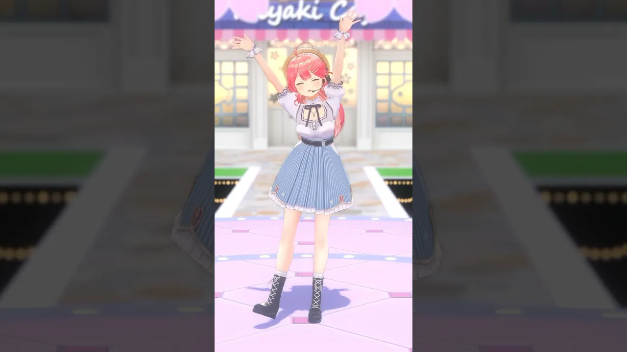 #みこきゅんダンス LIVE ver.?振付さいきょー！✨ #shorts