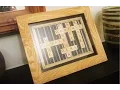 Personalised Oak Framed Crossword Gift Idea DSNERV