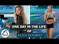 Ein Tag im Leben von Alica Schmidt Profisportlerin Studentin Instagram-Star Frese-Family
