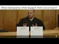 What Distinguishes Child Support in Juvenile Court from Circuit Court
