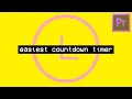 How To Make A Countdown Timer In Premiere Pro EASY Tutorial