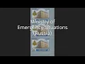 Ministry of Emergency Situations Russia