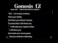 Genesis 12 The Bible NKJV 4K Dramatized with Text