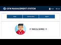 Java-Based Gym Management System using JSwing and MySQL DBMS Mini Project