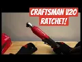 Craftsman V20 Ratchet Review