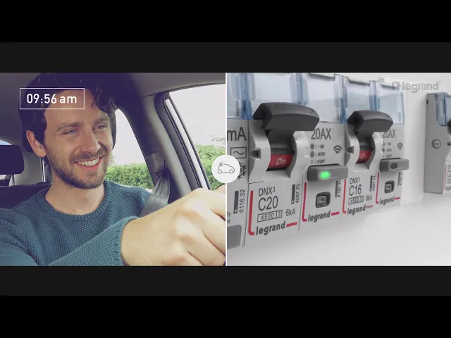 Einphasiges Smart-Modul zur INDIREKTEN Messung elektrischer Energie und Laststeuerung, für DIN Montage 1 Module, Bticino mit Netatmo, NETATMO mit LEGRAND & BTICINO, FC80GCS