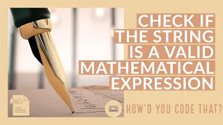 Mathematical Expression Java Coding Challenge Edabit How d You Code That