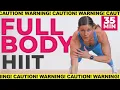 No Burpees No Equipment 30-Min Full Body HIIT Every Fitness Level