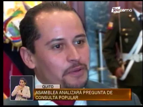 Asamblea analizará pregunta de consulta popular