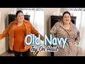 OLD NAVY FALL TRY ON HAUL OUTERWEAR