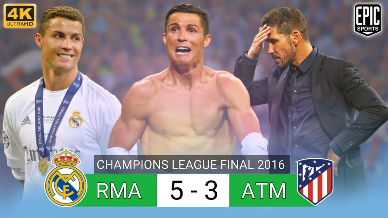 Ronaldo's Nerve of Steel: Leading Real Madrid to Glory in 2016 Champions League Final Ronaldo's Nerve of Steel: Leading Real Madrid to Glory in 2016 Champions League Final