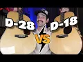 Lagu D-18 vs D-28 | Which Martin Should You Buy in 2025?