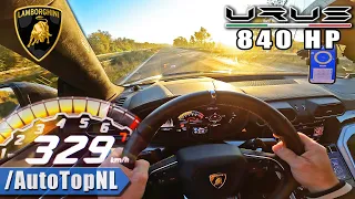 840HP LAMBORGHINI Urus on AUTOBAHN NO SPEED LIMIT by AutoTopNL