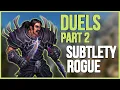 Part 2 SUBTLETY ROGUE PvP DUELS 1V1 - WARMANE 3 3 5 WotLK Classic Mage Warlock Hunter Shaman 2021