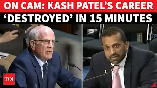 ‘DRINKING, OLYMPICS, FBI ABUSE’: Kash Patel Snaps After Peter Welch Presses Where It Hurts | WATCH