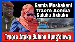Captain Traoré Calls On Tanzanian Youth To Protest Samia Suluhu And His Dictatorship 