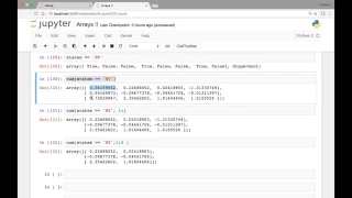 Array - Boolean indexing of arrays