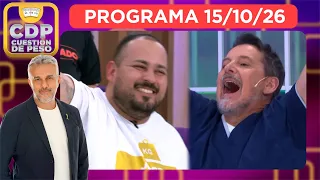 CUESTIÓN DE PESO - PROGRAMA 15/10/26