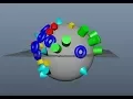 Maya 2018 MASH Placer Node and Dynamics