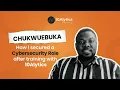 How I secured a Cybersecurity Role after training with 10alytics - Chukwuebuka