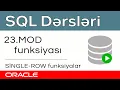 Oracle SQL d rsl ri - 23 Single Row Functions in Oracle SQL MOD function