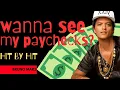How Much Money Did Bruno Mars Make From His Biggest Songs