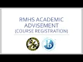 2026-2027 RMHS COURSE REGISTRATION