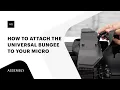 How to attach the Universal Bungee to your Lagree Fitness Microformer