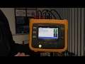 Basic setup of a Fluke 1736 or 1738 Power Logger